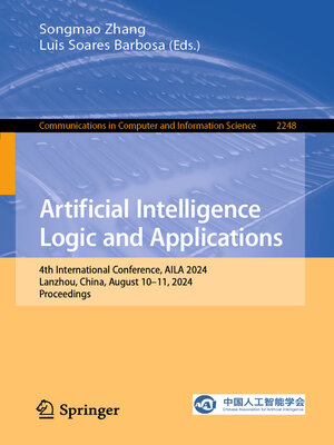 cover image of Artificial Intelligence Logic and Applications